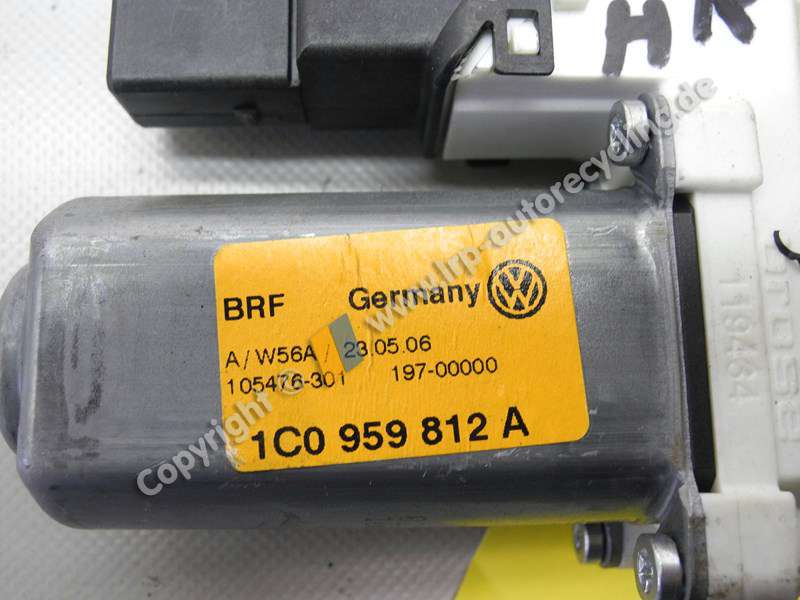 VW Golf IV 1J Variant Bj.2006 Motor Fensterheber hinten rechts 1C0959812A